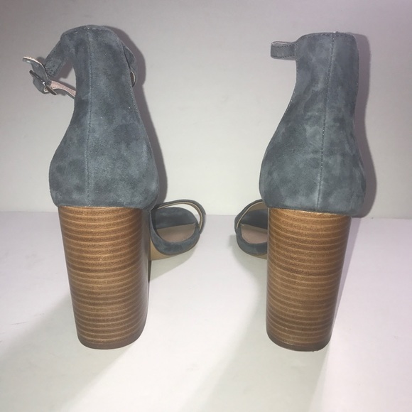 Steve Madden Frame Ankle Strap Block Heel Sandal size 8.5 - Picture 5 of 8